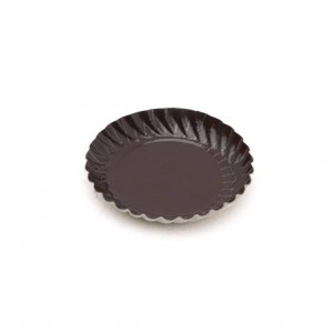 Mini assiette marron - x100