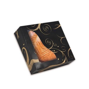 Boite galette avec fenêtre - x50