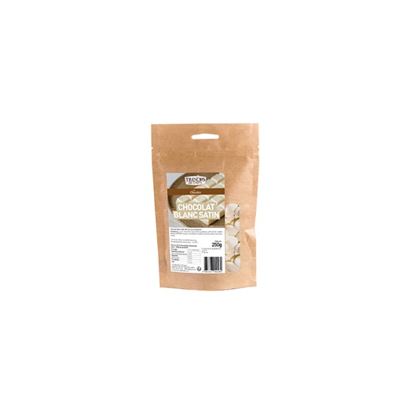 Chocolat blanc satin - 250 g