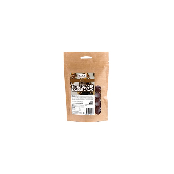 Pâte à glacer saveur cacao - 250 g