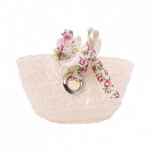 Sac anneau fleuri