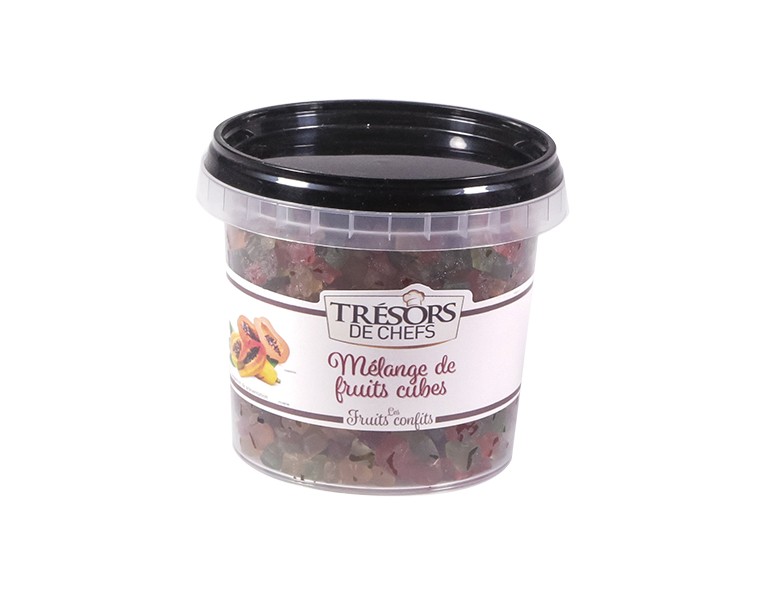 Cubes fruits confits - 250 g