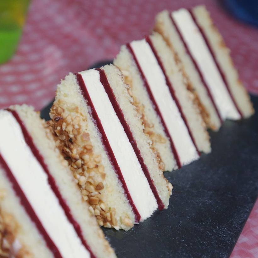 Recette de clubs miel framboise