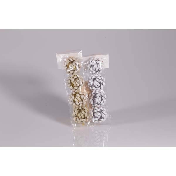 Sachet de 4 étoiles bolducs