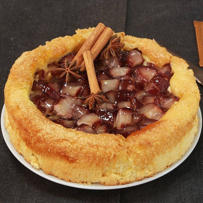 Recette de gâteau poire beaujolais