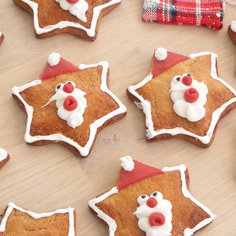 Recette de pains d'épices Père-Noël | Trésors de Chefs