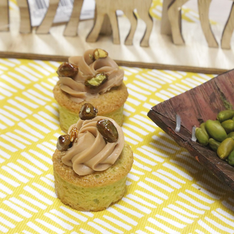 Recette de financiers pistache noisette