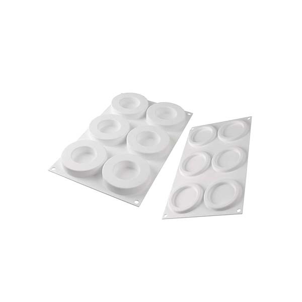 Moule silicone 6 anneaux