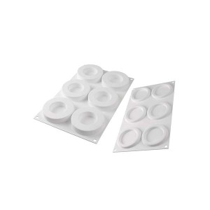 Moule silicone 6 anneaux