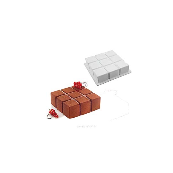 Moule carré "cubik"