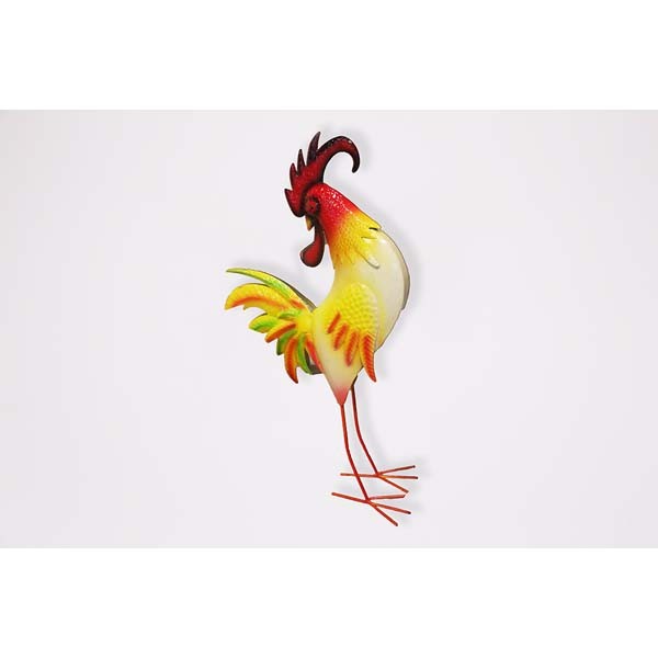 Coq métal de couleur