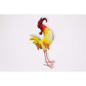 Coq métal de couleur