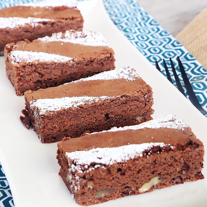 Recette de brownie noix de pécan caramel