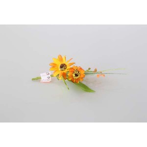 Piquet gerbera orange