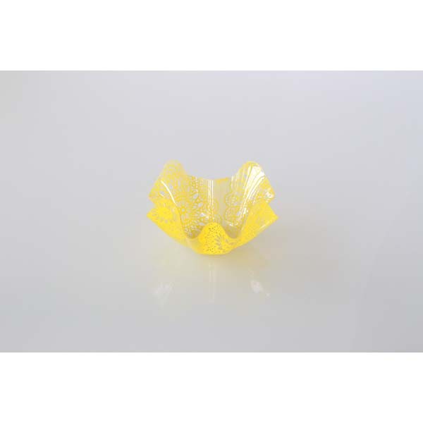 Contenant PVC jaune - petit