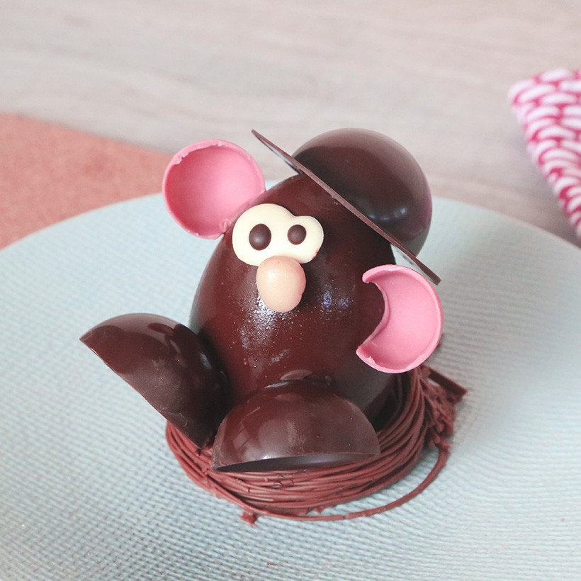 Recette de personnage en chocolat