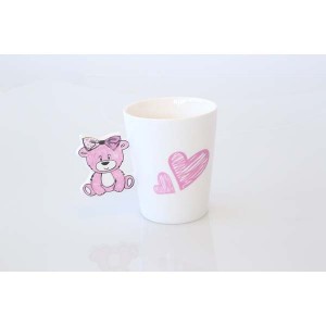 Mug anses avec ourson