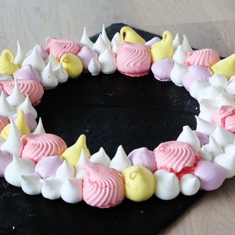 Recette de meringue en couronne