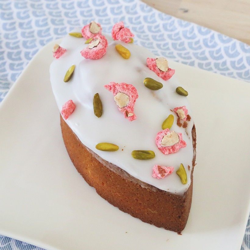 Recette de cake vanille pistache