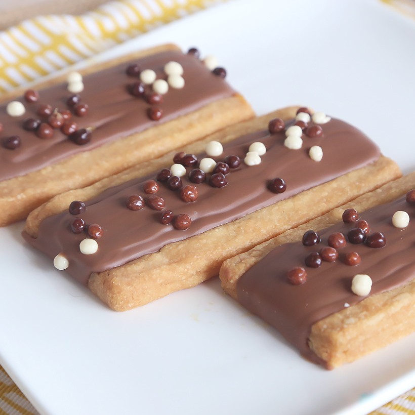 Recette de biscuits chocolat caramel