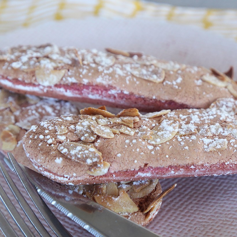 Recette de biscuit rose de Reims