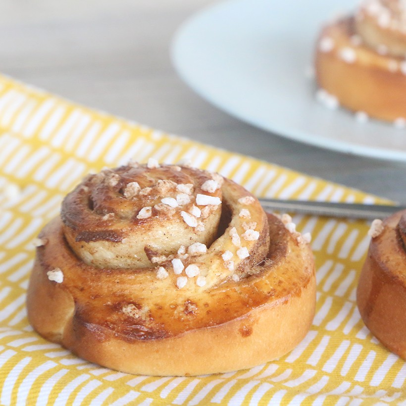 Recette de kanelbullar (brioche à la cannelle)