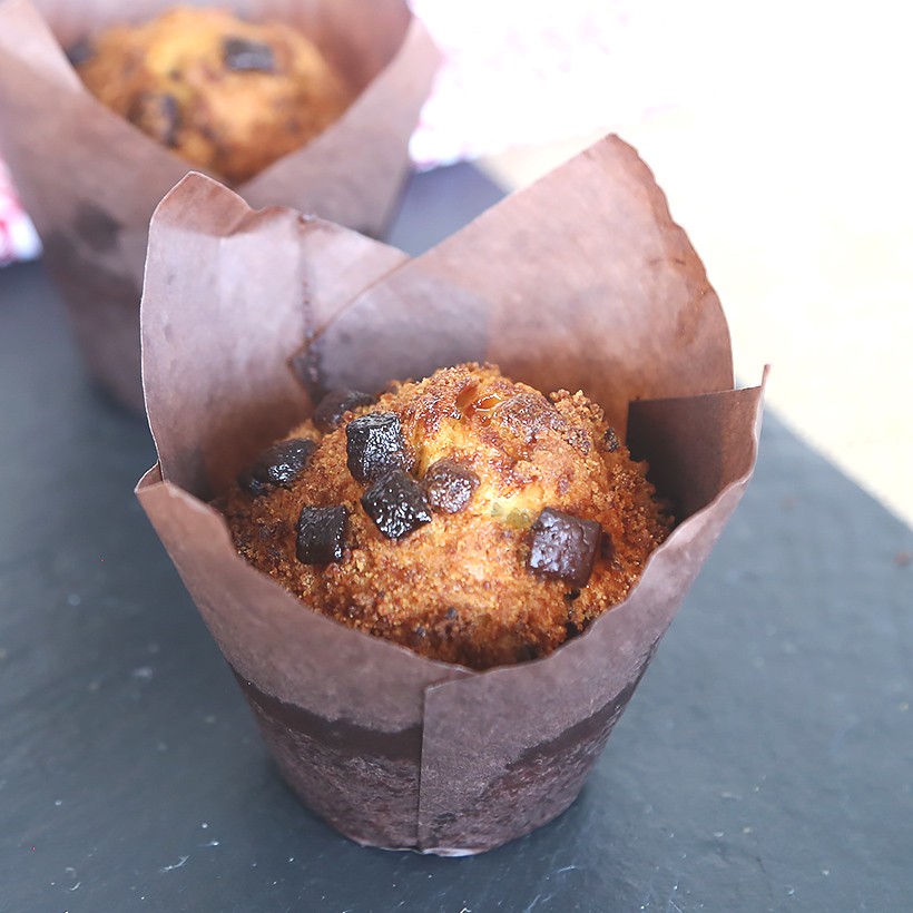 Recette de muffins 3 chocolats