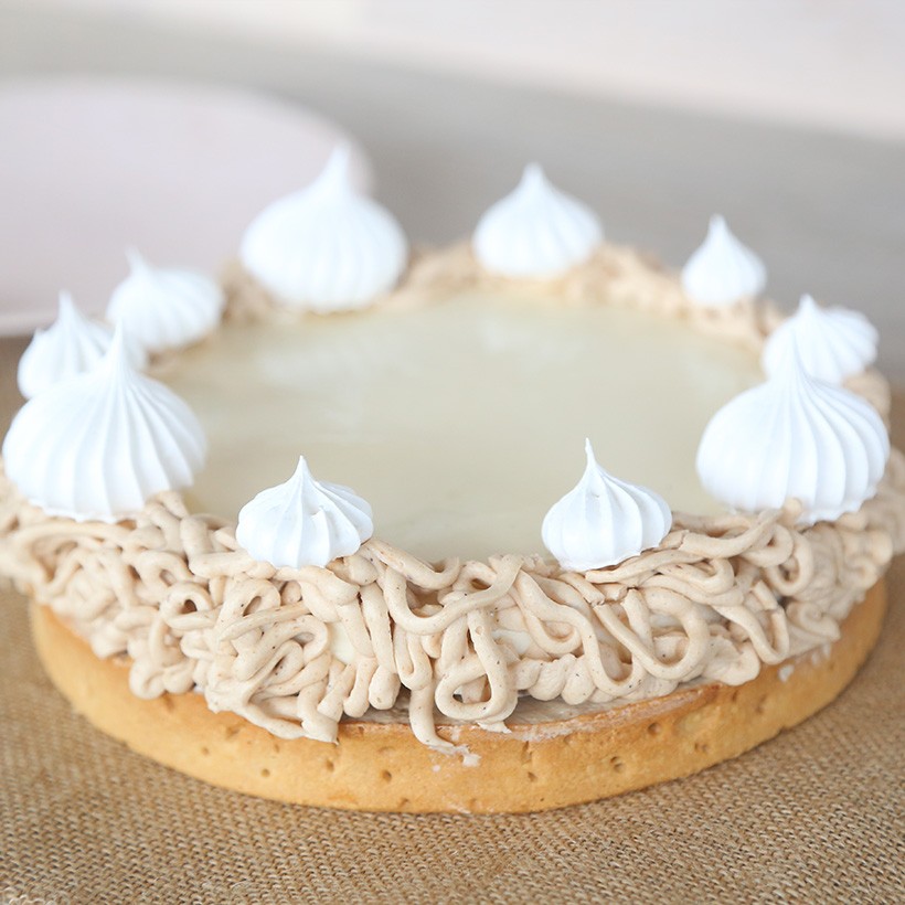 Recette de tarte Mont blanc