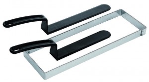 Spatule coudée exoglass. A - A