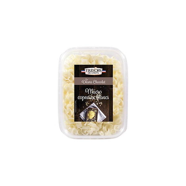 Mini-copeaux au chocolat blanc - Trésors de Chefs 70 g - 70 g