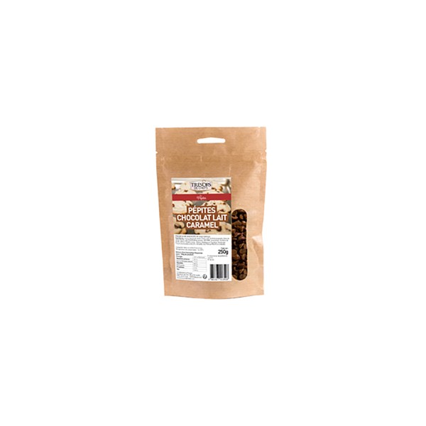 Pépites de chocolat lait caramel - 250 g