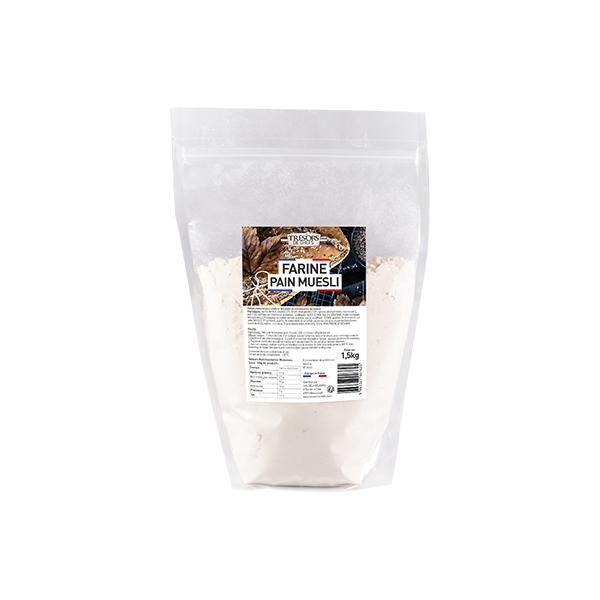 Farine pain muesli - 1,5 kg