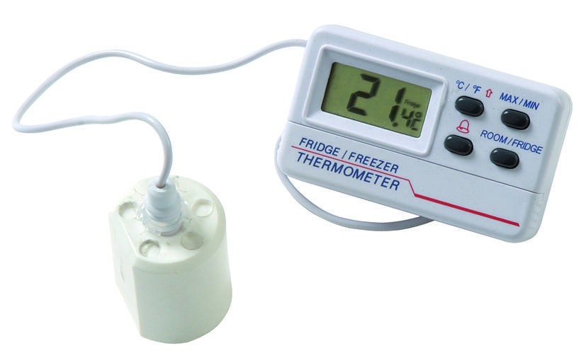 Thermomètre "frigo" électronique à alarme