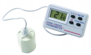 Thermomètre "frigo" électronique à alarme