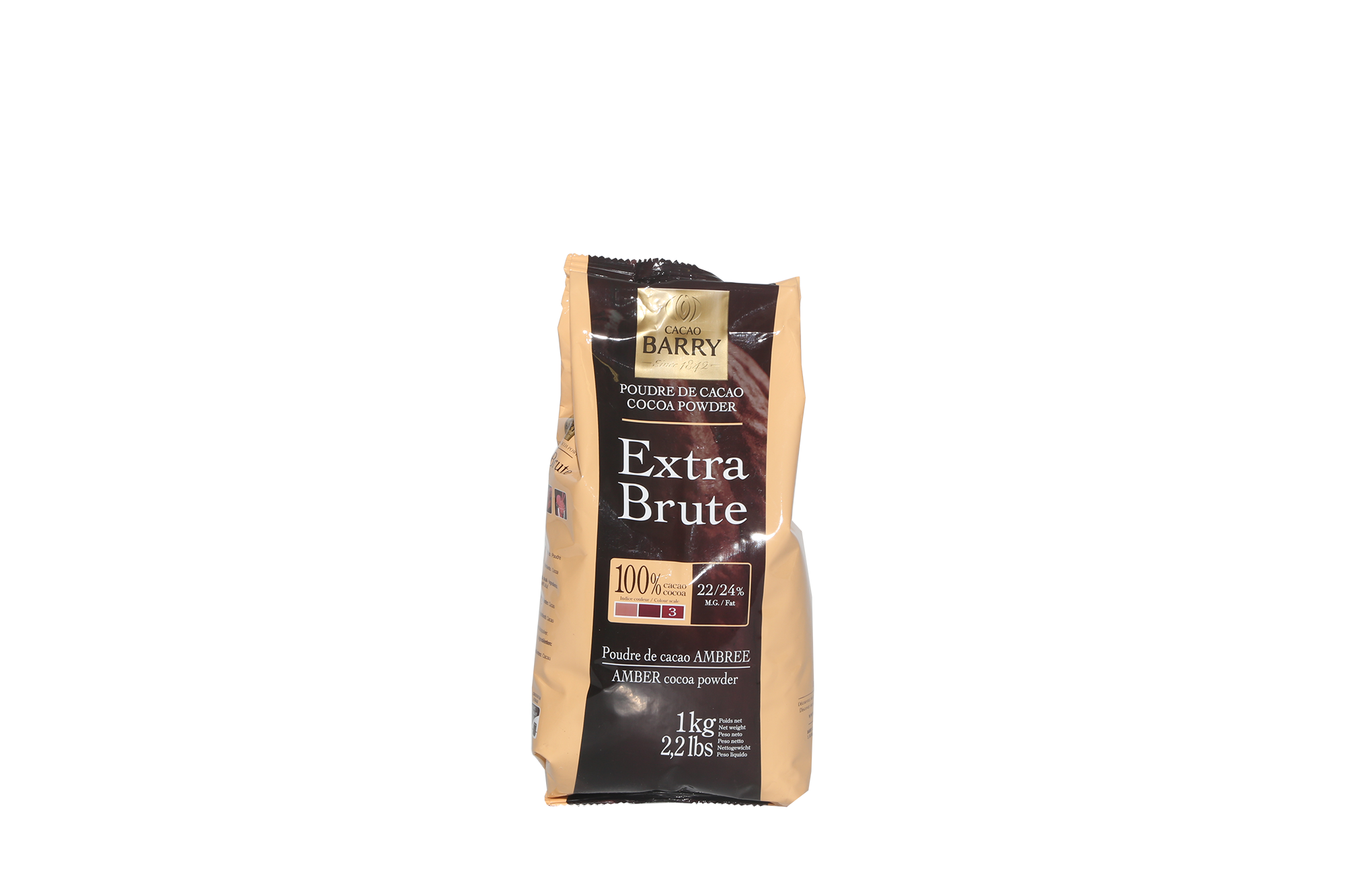 Poudre de cacao Extra Brute - 1 kg