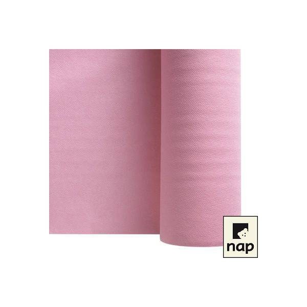 Nappe Rose Poudre semi-tissé - 1.20X10M