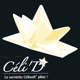 Serviette plié étoile - Ivoire - Paquet de 12