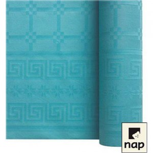 Nappe papier Bleu Turquoise - 1.20M X 6M