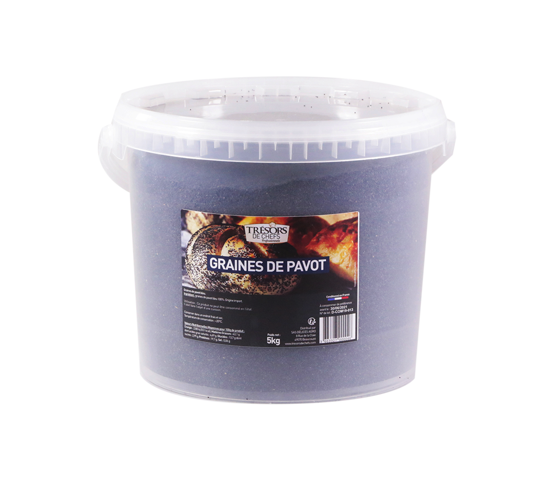 Graines de pavot bleu - 5kg - 5 kg