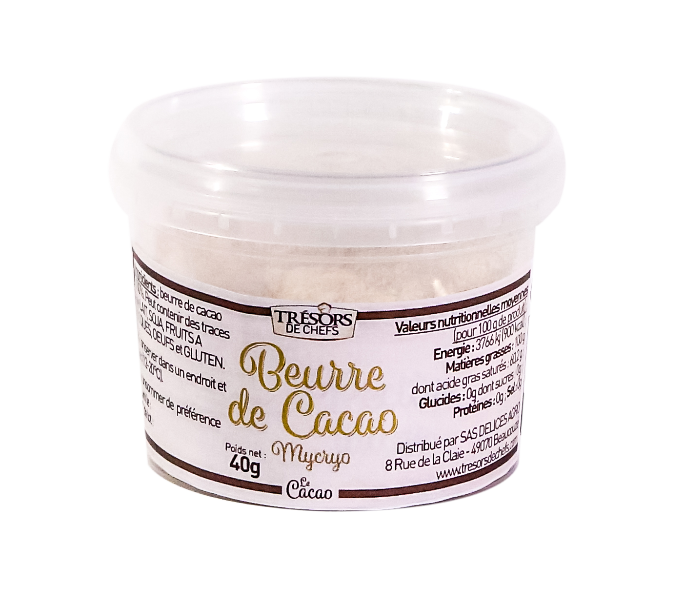 DETAIL BEURRE CACAO MYCRYO 40G TDC.