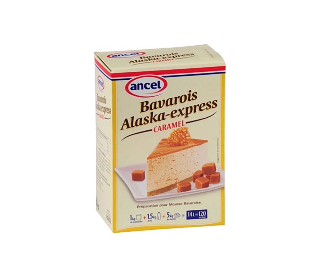 Bavarois Alaska Caramel - 1kg
