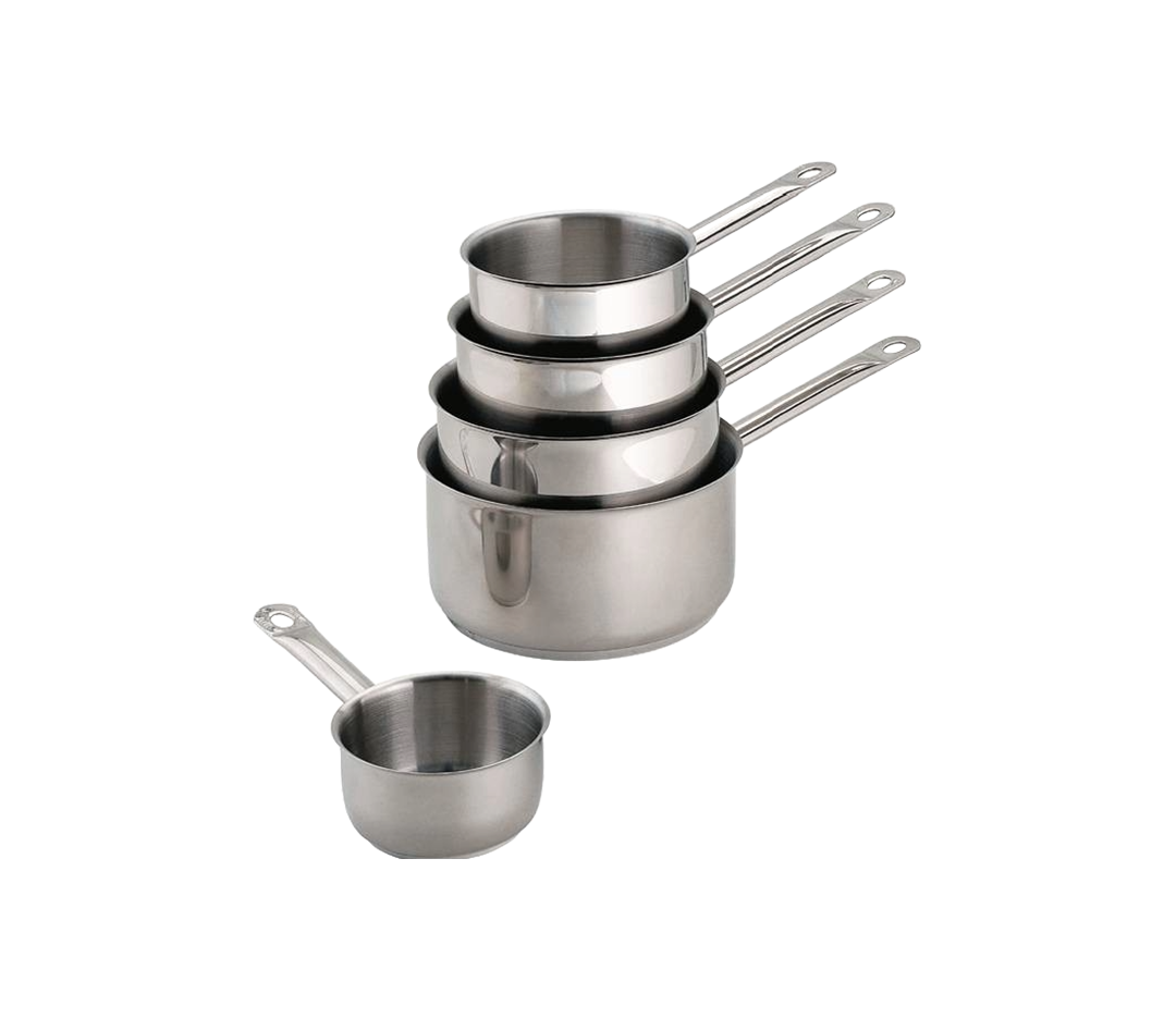 Casserole à queue en Inox 18 cm - 18 cm