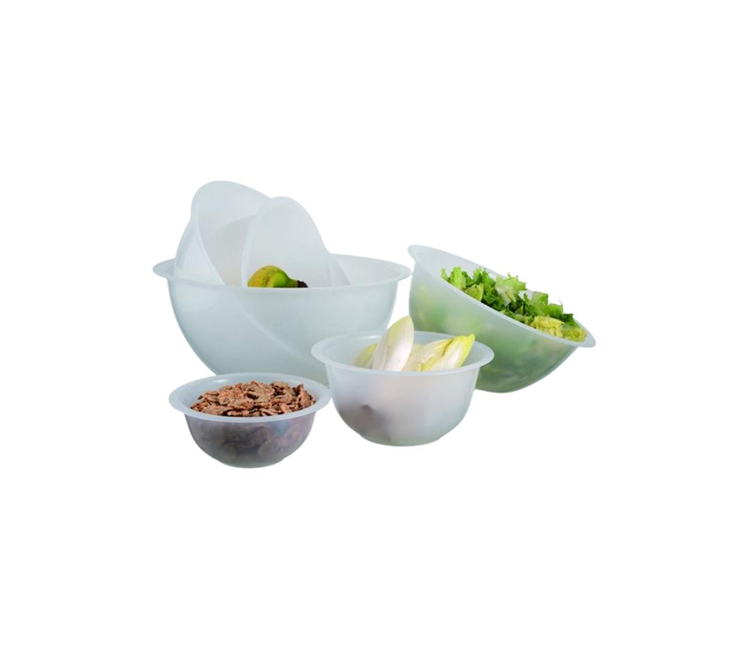 Bassine demi-ronde plastique