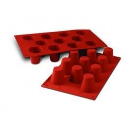 Moules silicone 11 babas.