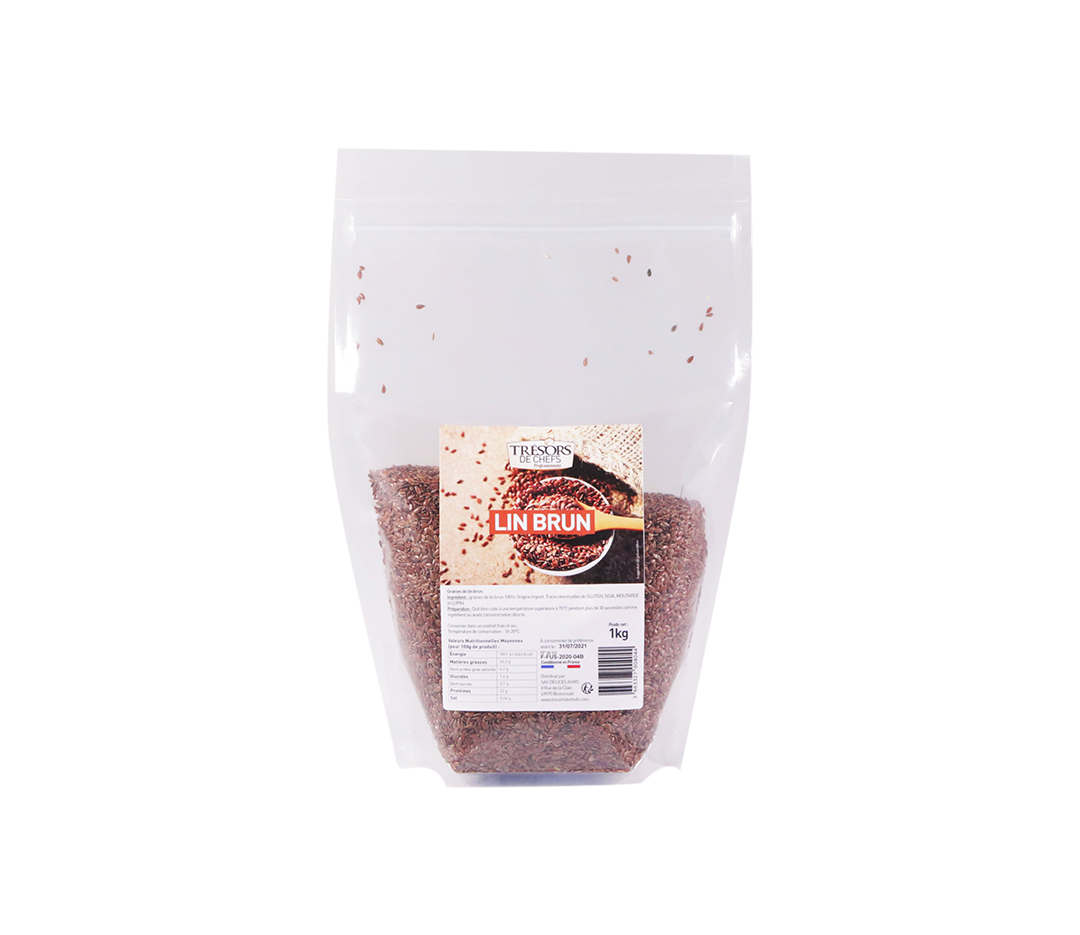 Graines de lin brun - 1kg - 1 kg