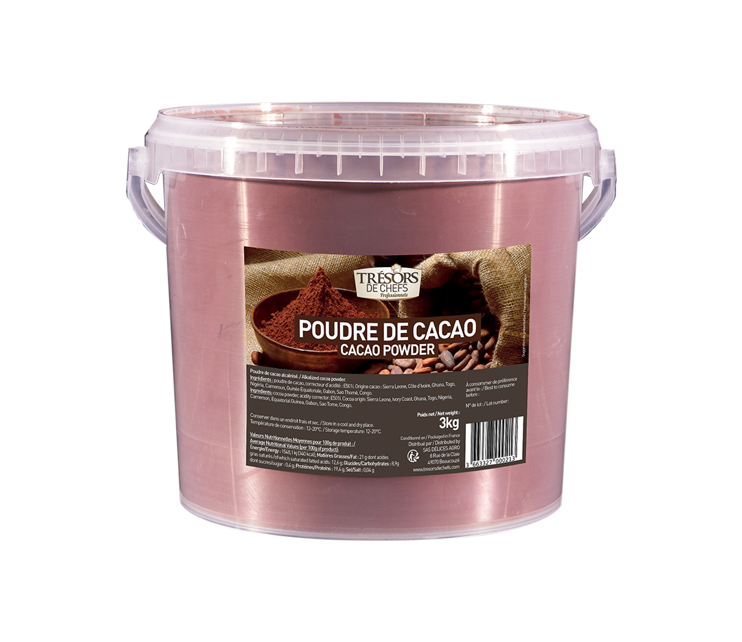 Poudre de cacao - 3 kg