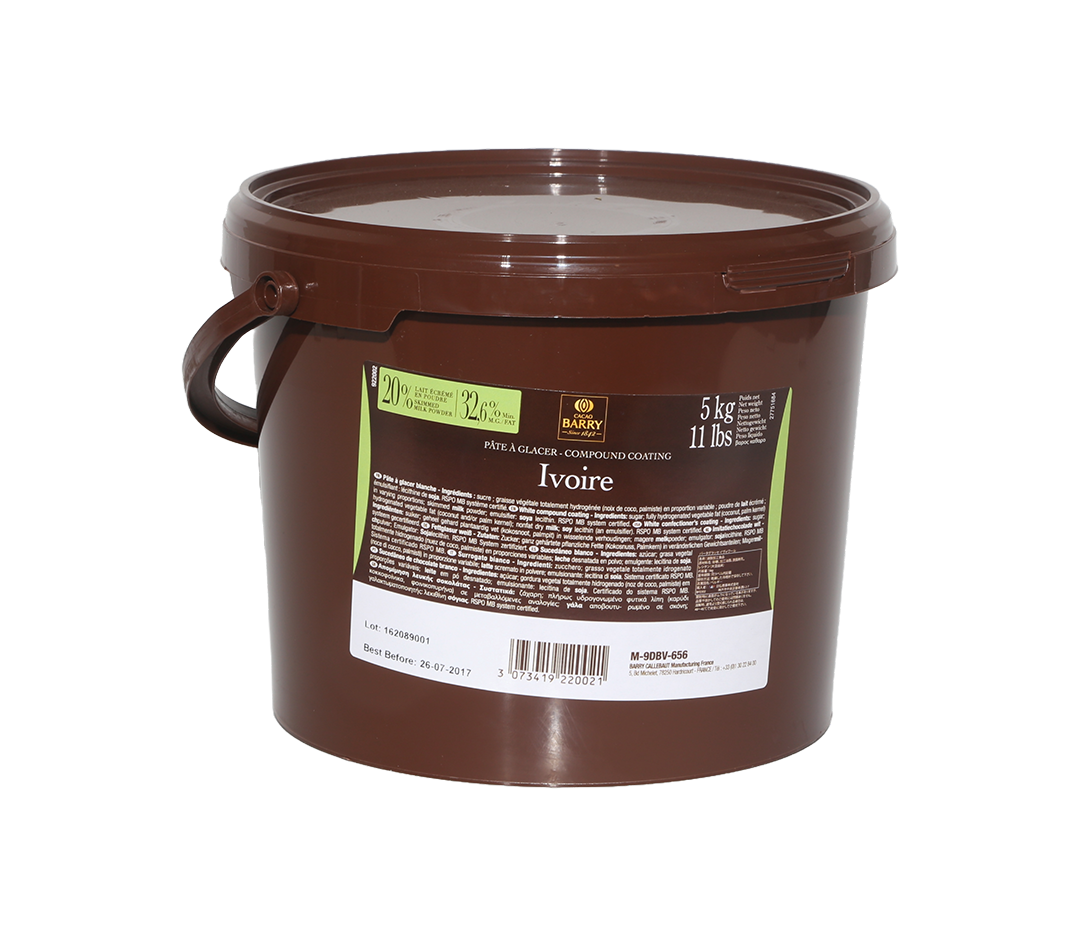 Pâte à glacer ivoire - 5kg