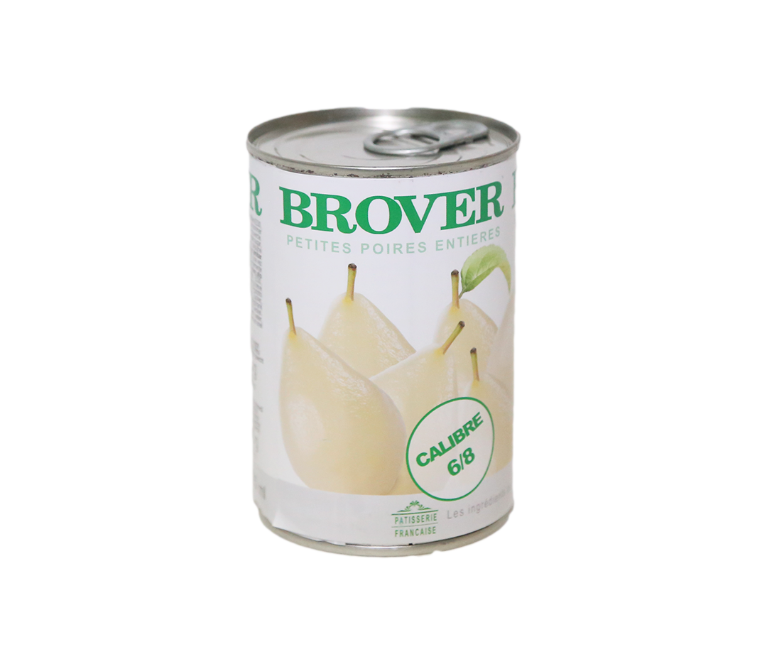 Petites poires entières au sirop - 1/2