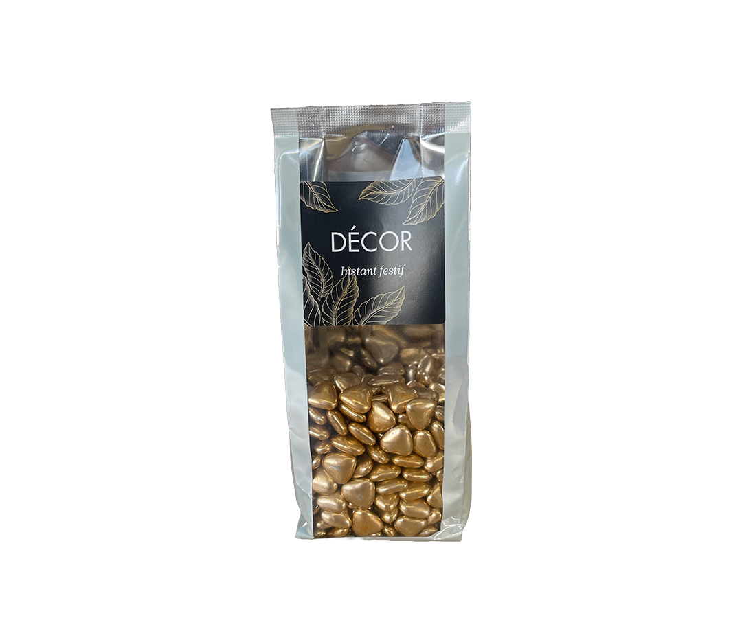 MINI COEUR CHOC.250GRS OR PECOU.