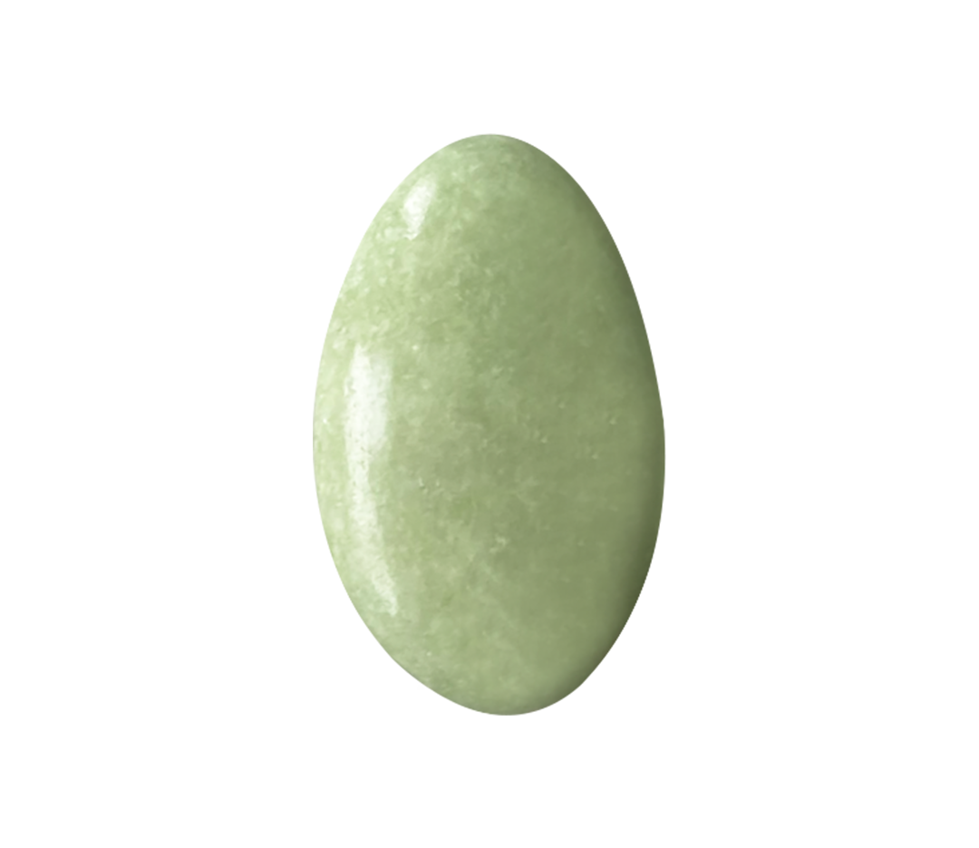 Dragées Chocolat vert amande - 1kg